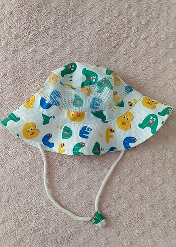 Çocuklar için Renkli Desenli Kova Şapka - Görsel 3