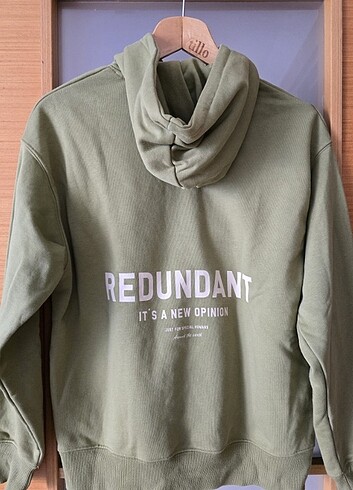 H&M yeşil sweatshirt 13-14 yaş