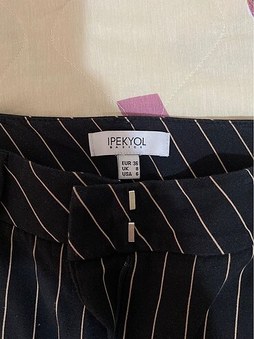 ipekyol Kumaş çizgili pantolon