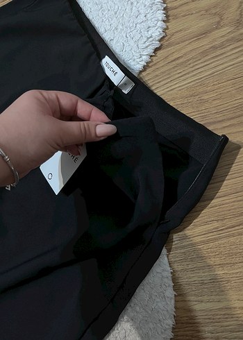 42 Beden Siyah Touche İspanol Paça Pantolon
