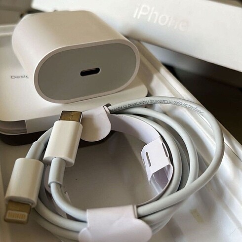 Orjinal Apple Şarj Kablo ve Başlığı