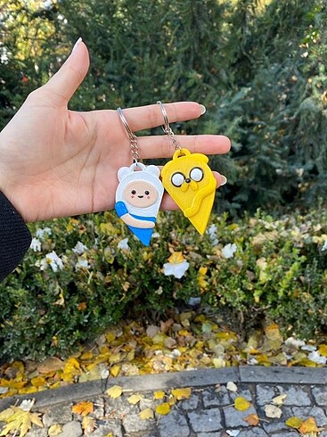 Adventure Time Çift Anahtarlığı