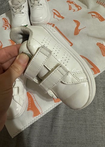 Beyaz Adidas Erkek Çocuk Spor Ayakkabı - Görsel 4