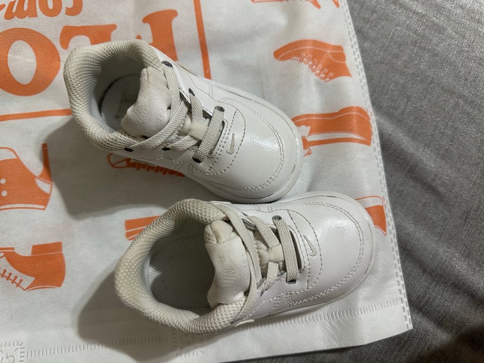 Beyaz Erkek Çocuk Spor Ayakkabı Velcro - Görsel 5