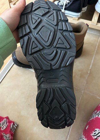 43 Beden kahverengi Renk Würth Erkek Süet Outdoor Ayakkabı Velcro