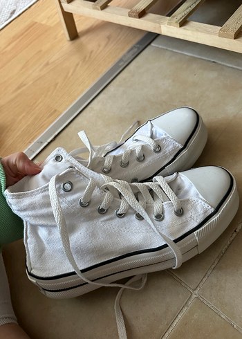 Converse Beyaz Kadın Spor Ayakkabı - Görsel 3