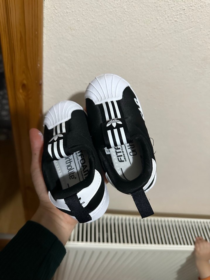 Erkek Çocuk Siyah Bantlı Sneaker - Görsel 5