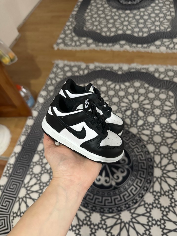 Siyah Beyaz Nike Kadın Sneakers - Görsel 4