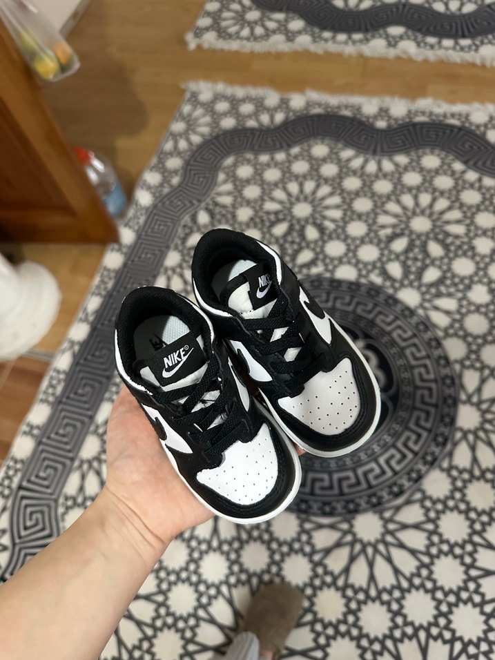 Siyah Beyaz Nike Kadın Sneakers - Görsel 5