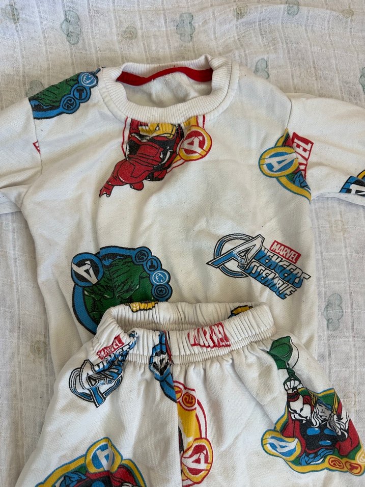 Marvel Baskılı Erkek Çocuk Pijama Takımı - Görsel 3