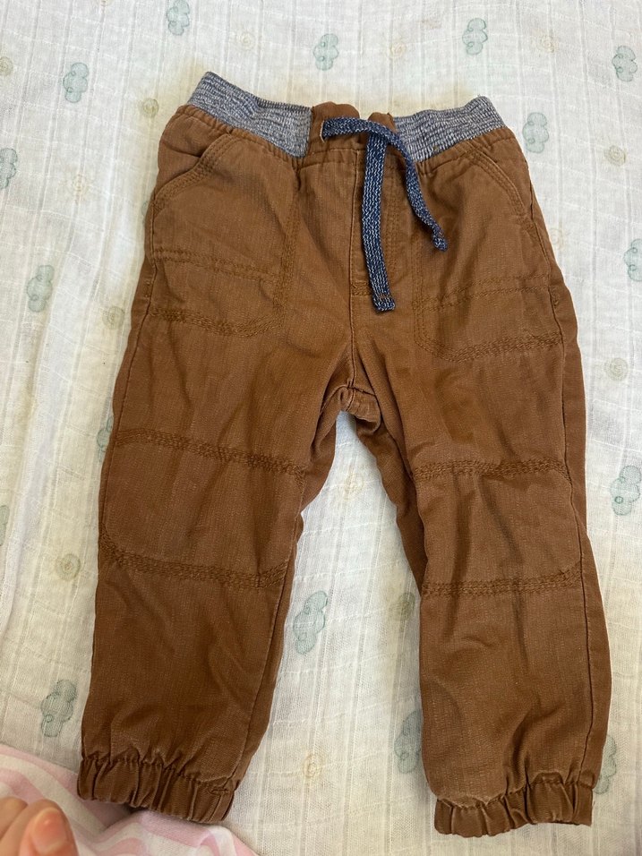 Uzun Kollu Örme Pamuklu Erkek Bebek Takımı - Görsel 4