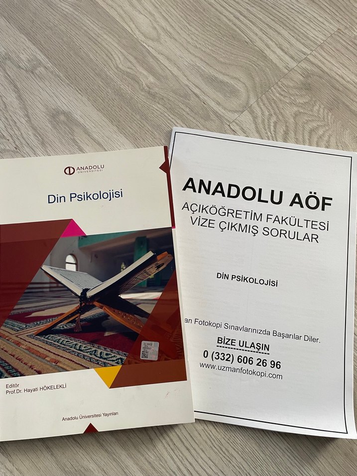 Din Psikolojisi Kitabı - Anadolu Üniversitesi - Görsel 2