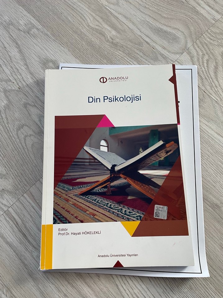 Din Psikolojisi Kitabı - Anadolu Üniversitesi - Görsel 3
