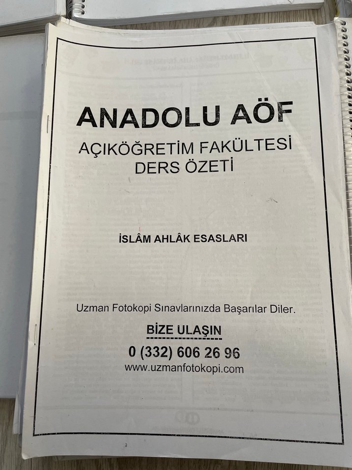 AÖF 1. Sınıf 1. Dönem tüm dersler - Görsel 2