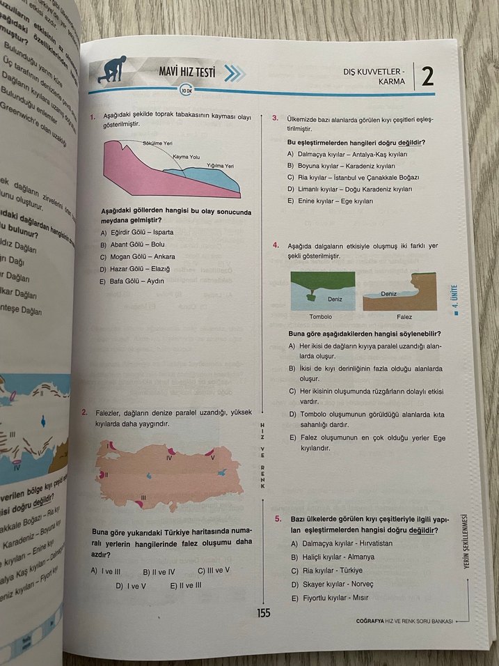 TYT Coğrafya Soru Bankası Tank Tuna - Görsel 2