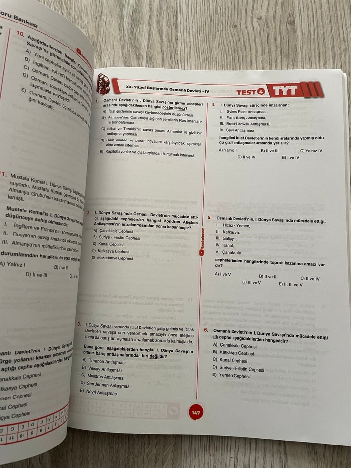 2022 Benim Hocam TYT Tarih Soru Bankası - Görsel 2