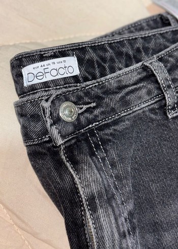 Füme rengi güzel  Boy Regular Fit Kadın Denim Jean - Görsel 2