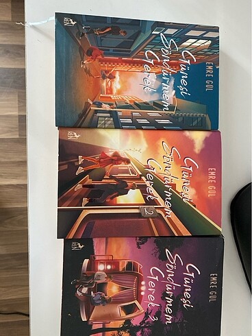 Beden Renk Güneşi Söndürmem Gerek kitap serisi