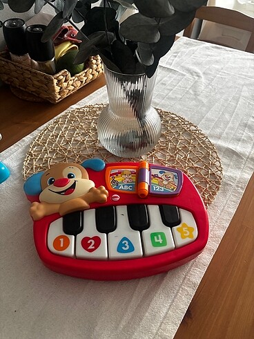Fisher price eğitici köpeğin klavyesi eğitici oyuncak