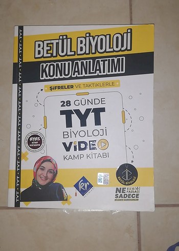 Betül Biyoloji TYT Biyoloji Konu Anlatımı Kitabı