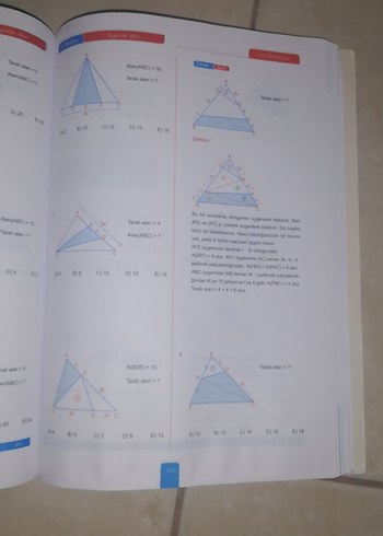 Beden Antrenmanlarla Geometri 1 Soru Kitabı