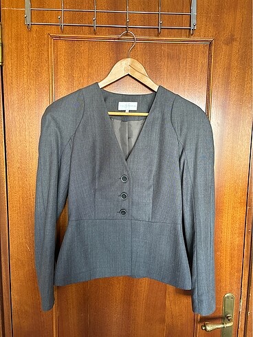 Fabrika gri blazer 38 beden