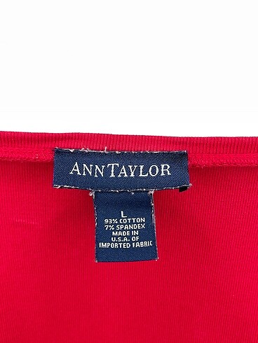 l Beden kırmızı Renk Ann Taylor T-shirt p İndirimli.