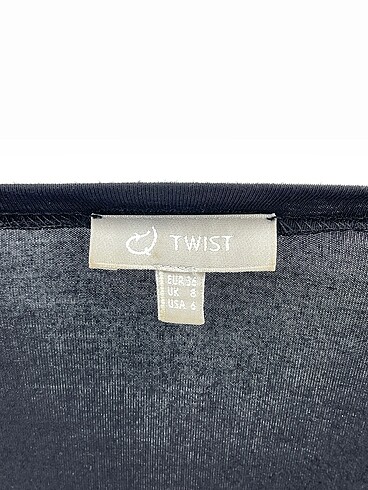 36 Beden siyah Renk Twist Bluz p İndirimli.