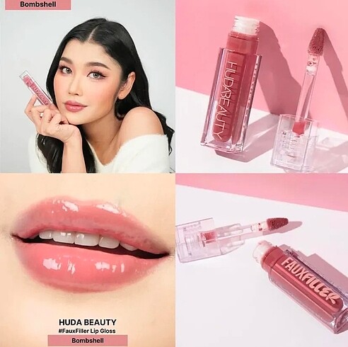 Huda Beauty Lipgloss Bombshell