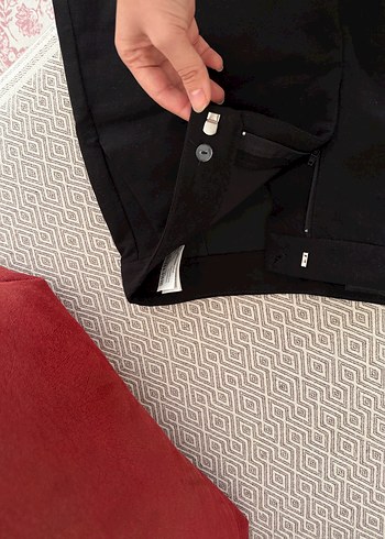 Kadın Siyah Mini Şort - Görsel 5