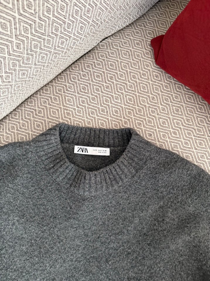 yumuşak Triko Kazak - Görsel 3