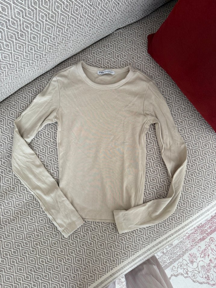 uzun kollu bluz - Görsel 2