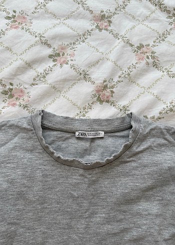 kısa kollu crop üst - Görsel 3