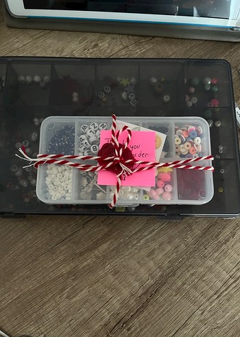 Renkli Boncuk ve Takı Malzemeleri Seti - Görsel 4