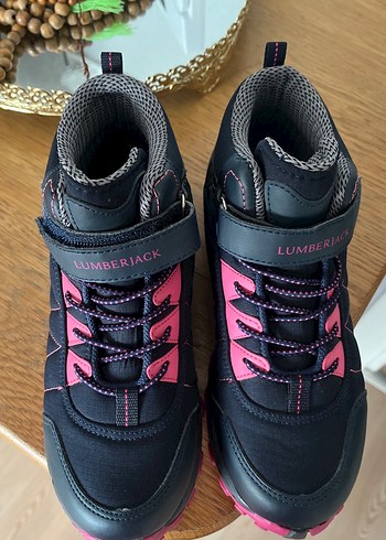 34 Beden pembe Renk Kız Çocuk Pembe Street Wear Lastikli Bot