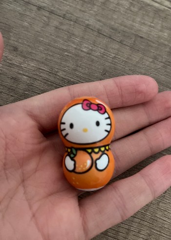  Beden Renk Renkli Mini Hello Kitty Figürleri