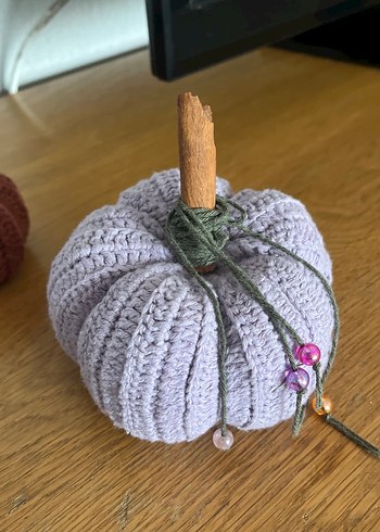 El Örgüsü Dekoratif Balkabağı Seti - Görsel 3