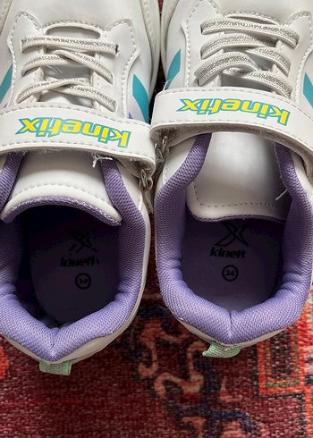 Kinetix Kız Çocuk Beyaz Renkli Spor Ayakkabı - Görsel 4