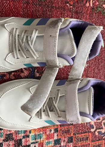 Kinetix Kız Çocuk Beyaz Renkli Spor Ayakkabı - Görsel 3