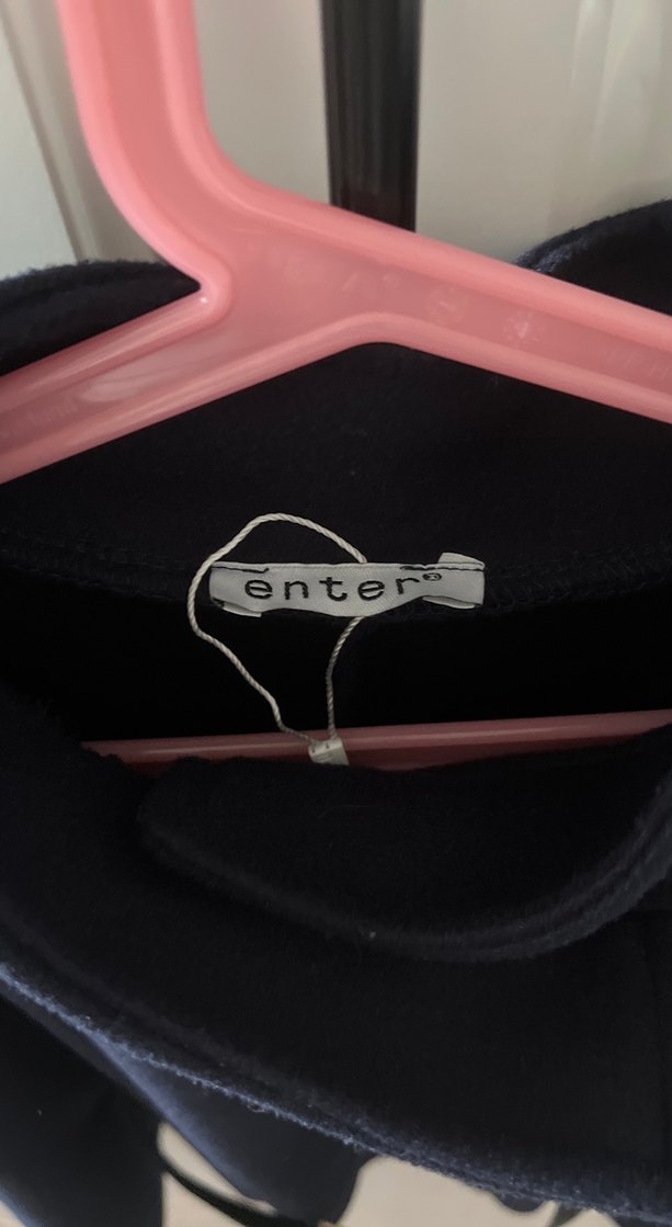 Kemerli Midi Lacivert panço - Görsel 4