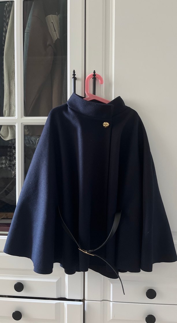 Kemerli Midi Lacivert panço - Görsel 2