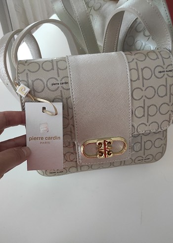 Pierre Cardin Bej Kadın Deri Çanta