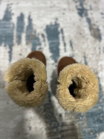 29 Beden kahverengi Renk çocuk ugg kürklü bot