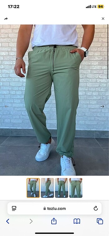 Tozlu Erkek pantolon