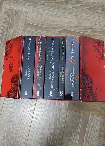 Dikenler ve Güller Sarayı Set Sarah J. Maas