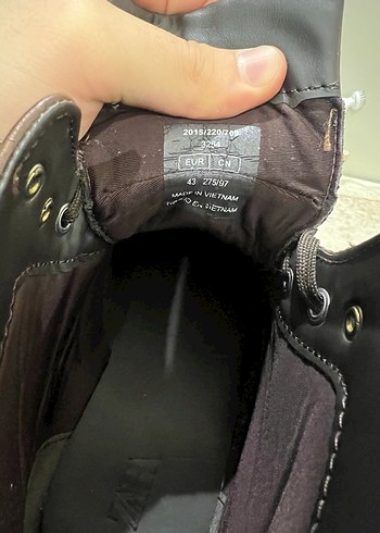 ZARA MARKALI %100 DERİ BAĞÇIKLI BOY - Görsel 6