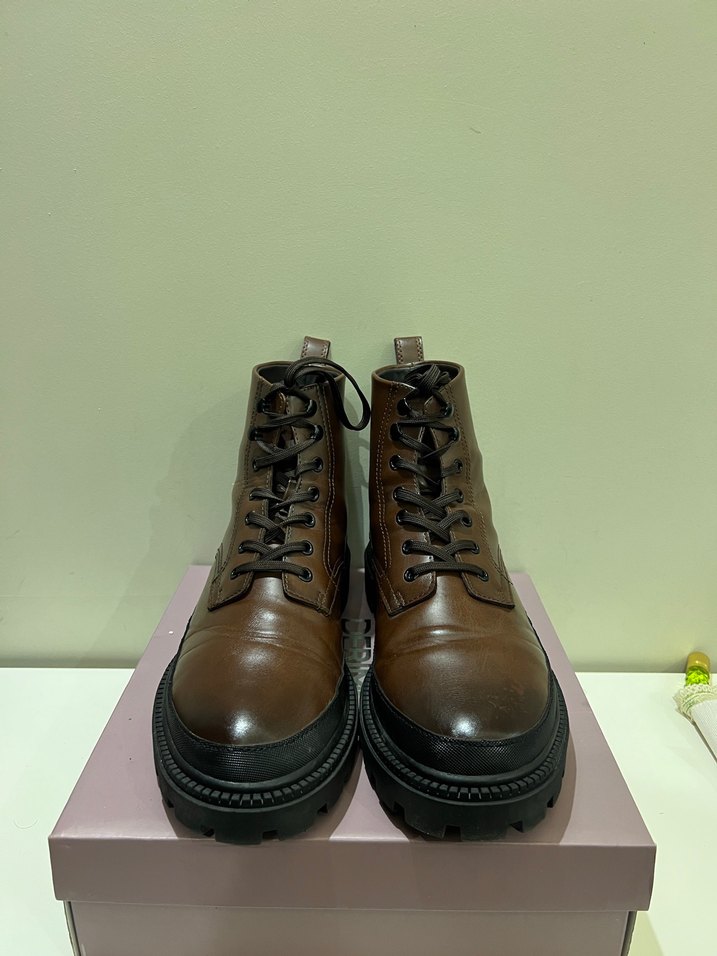 ZARA MARKALI %100 DERİ BAĞÇIKLI BOY - Görsel 3