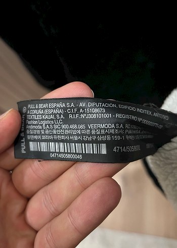 Pull&Bear Markalı Siyah Kadife İçin Yünlü  Erkek Ceket-Mont - Görsel 6