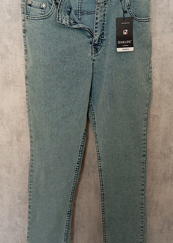 Kadın Mavi Denim Normal Boy Regular Fit Jean