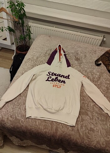 Kalın Kışlık Erkek Sweatshirt XL Beden